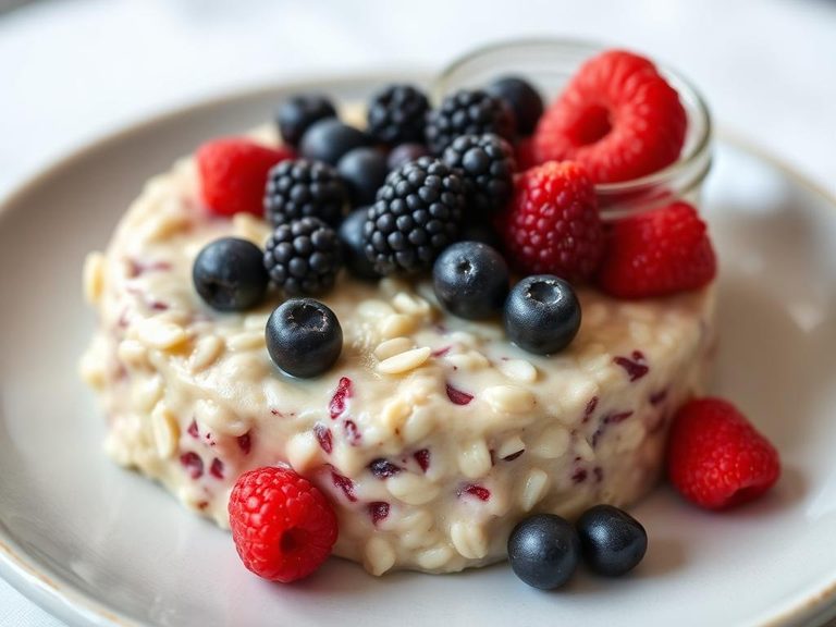 Overnight Oats with Berries
