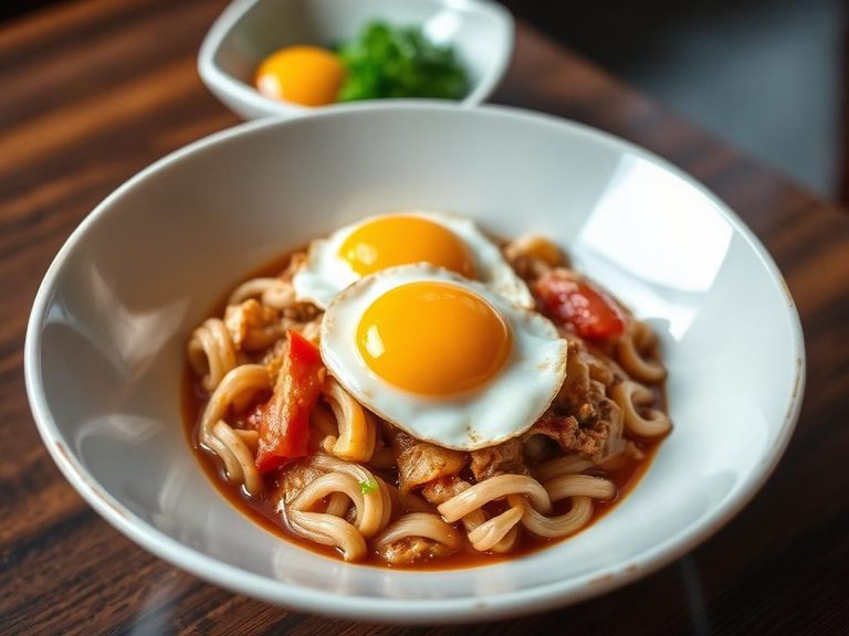 Oyakodon (Japanese chicken and egg bowl)