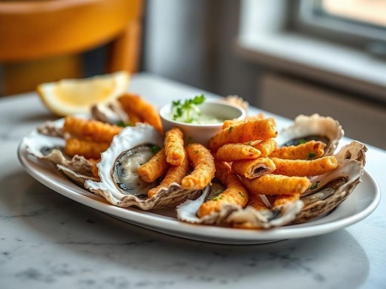 Oyster Fry Platter