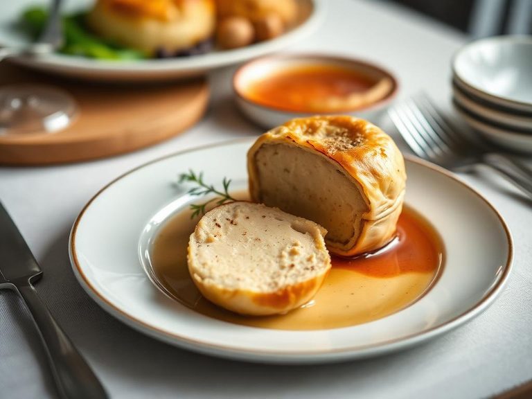 Pâté en croûte (in a pastry crust)