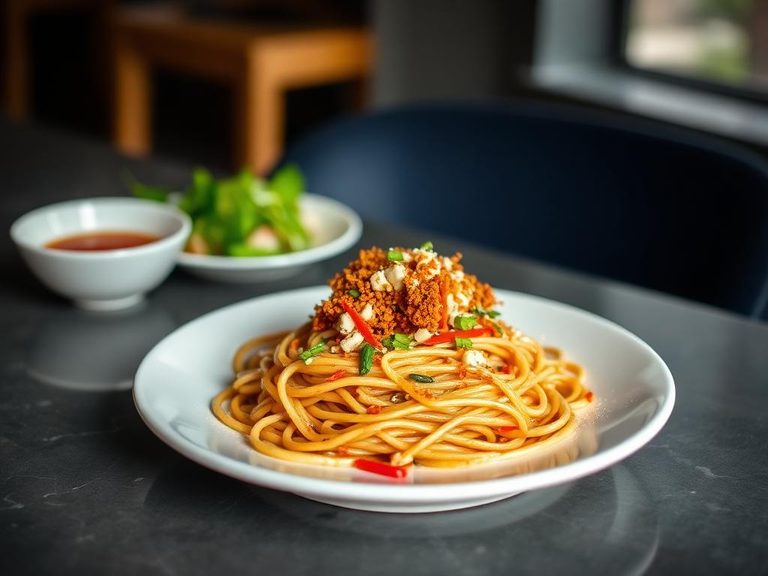 Pad Thai (as a crunchy topping)