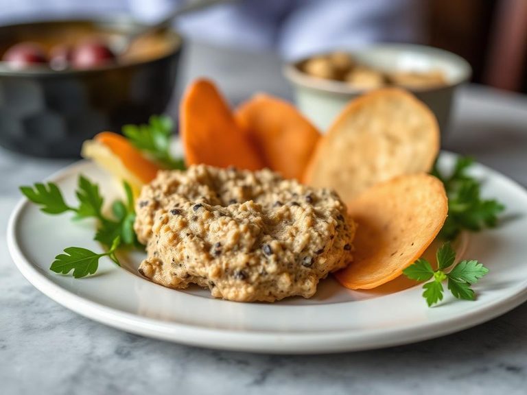 Paired with olive tapenade or baba ganoush