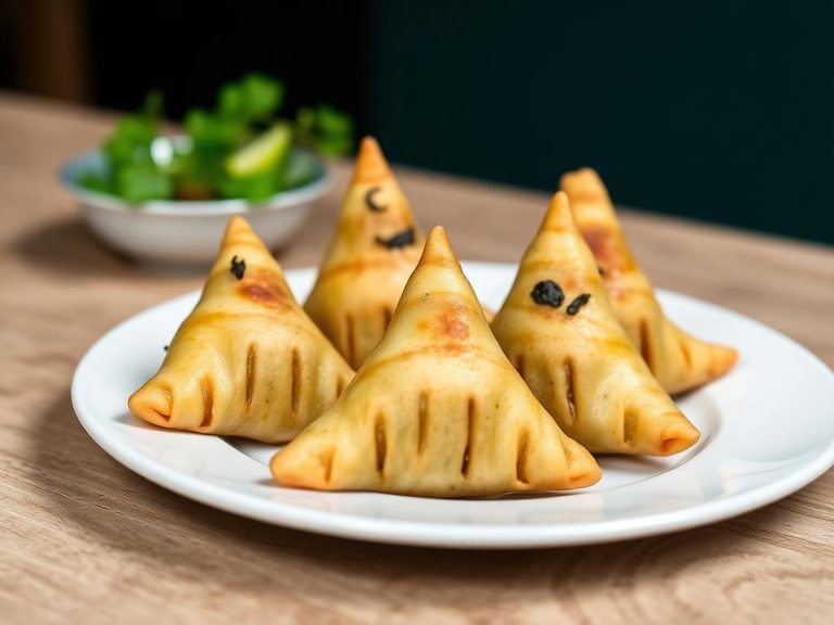 Palak Paneer Samosa