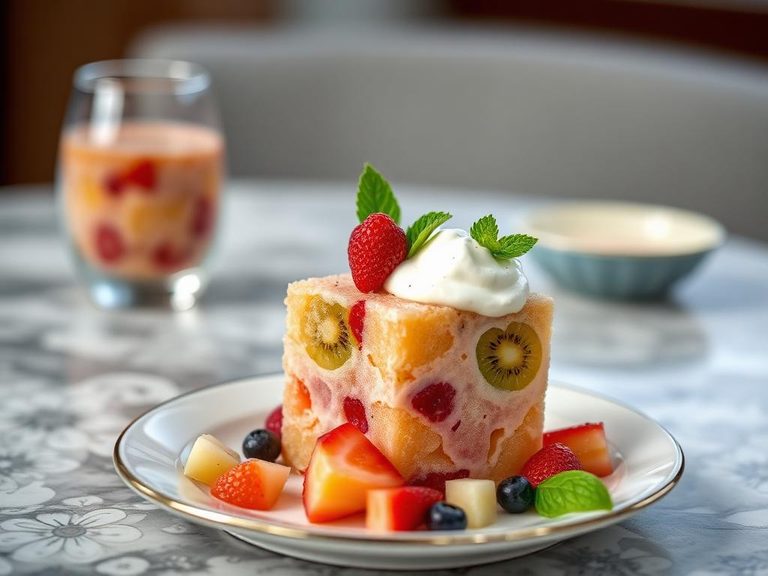 Paleta de Fruta con Crema