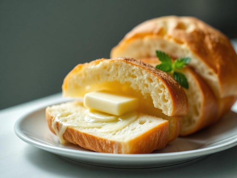 Pan con mantequilla