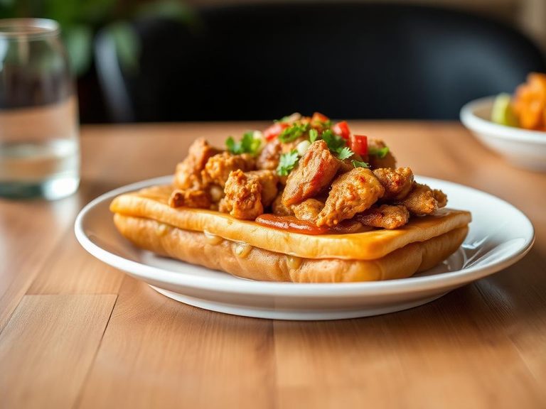 Pan con Pollo (as the sweet bread component)