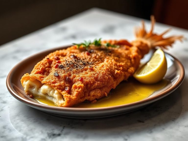 Pan-Fried Drum with Lemon Butter