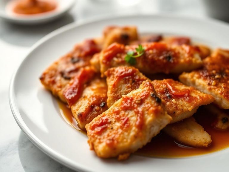 Pan-fried fish or tofu
