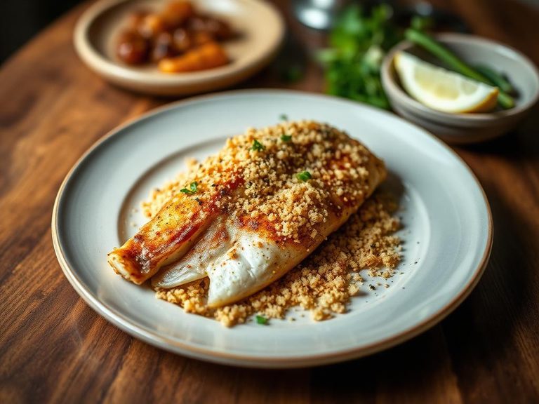Pan-Fried Mackerel with Breadcrumbs
