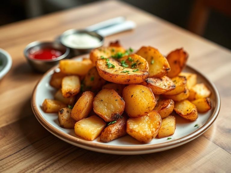 Pan-fried potatoes