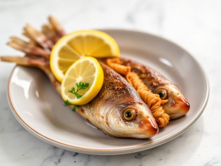 Pan-Fried Smelt with Lemon