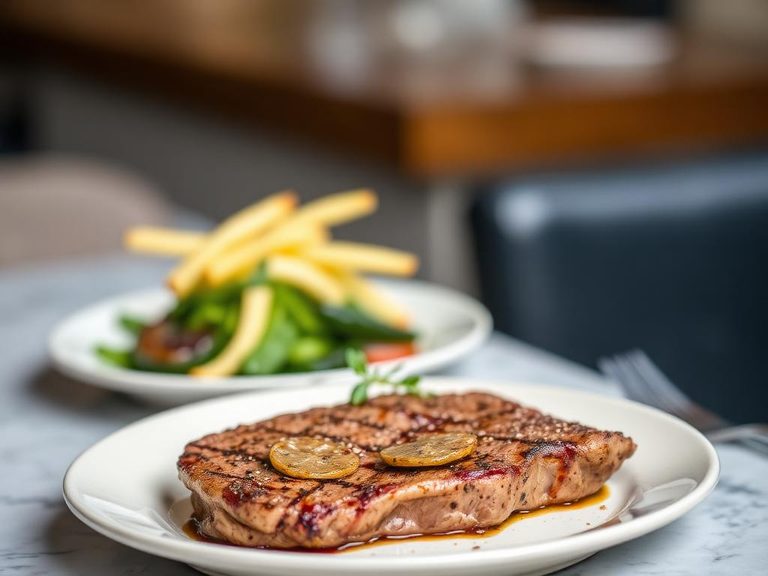 Pan-Seared Bison Steak