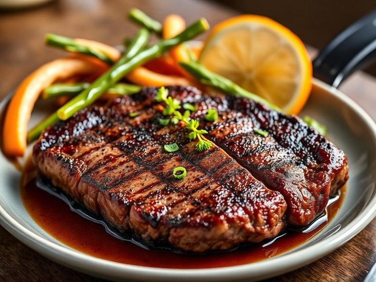 Pan-Seared Flat Iron Steak