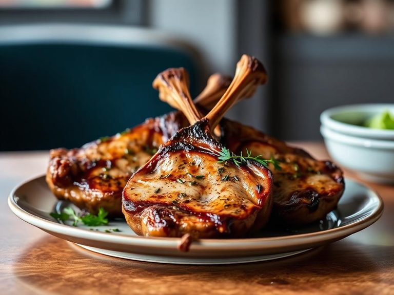 Pan-Seared Lamb Chops