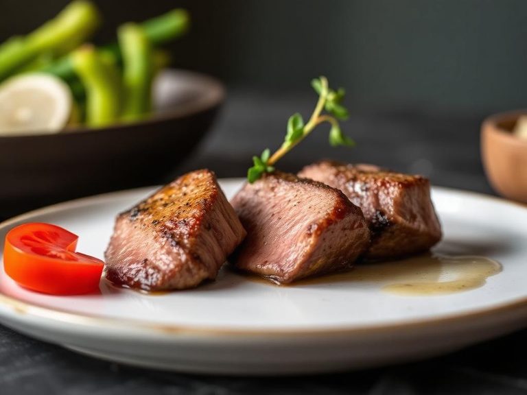 Pan-Seared Lamb Loin Medallions