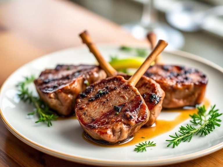 Pan-Seared Lamb Medallions