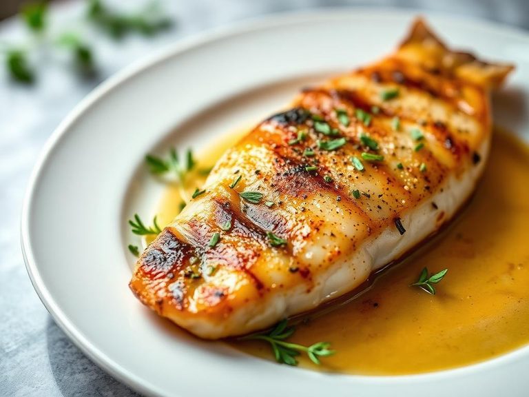Pan-Seared Perch with Herbs