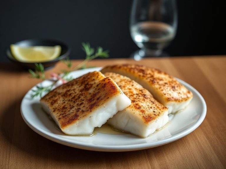 Pan-Seared Pout Fillets
