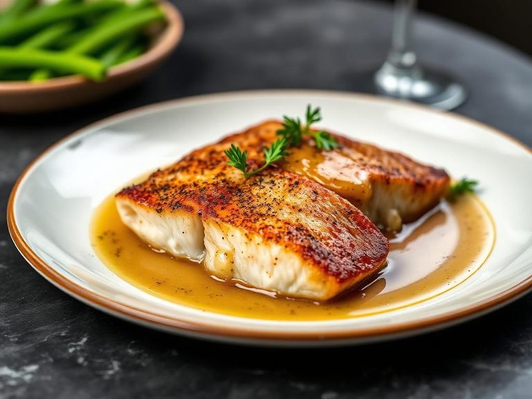 Pan-Seared Rockfish with Brown Butter