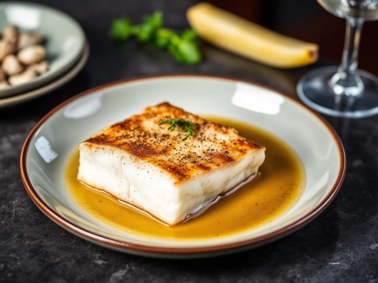 Pan-Seared Sablefish with Brown Butter