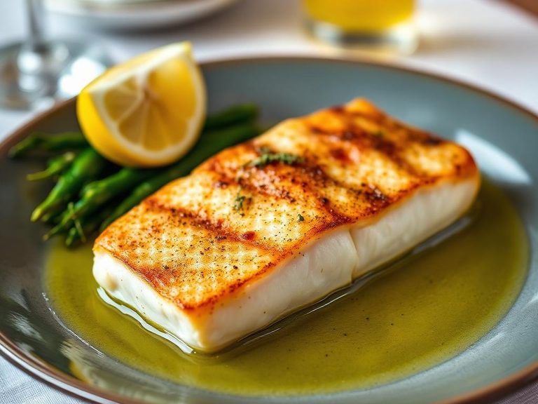 Pan-Seared Sablefish with Lemon Butter