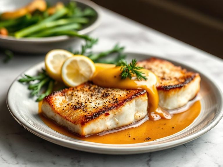 Pan-Seared Sea Trout with Brown Butter