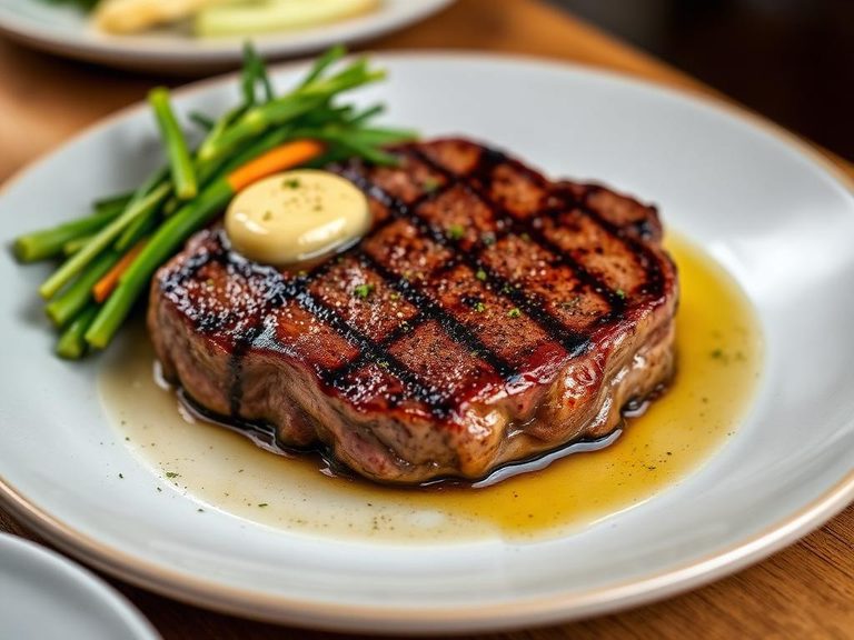 Pan-Seared Steak with Garlic Butter