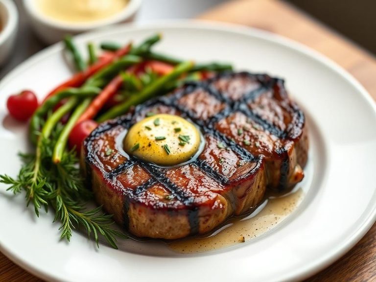Pan-Seared Steak with Herb Butter