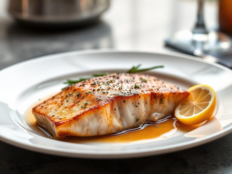 Pan-Seared Trout Fillet
