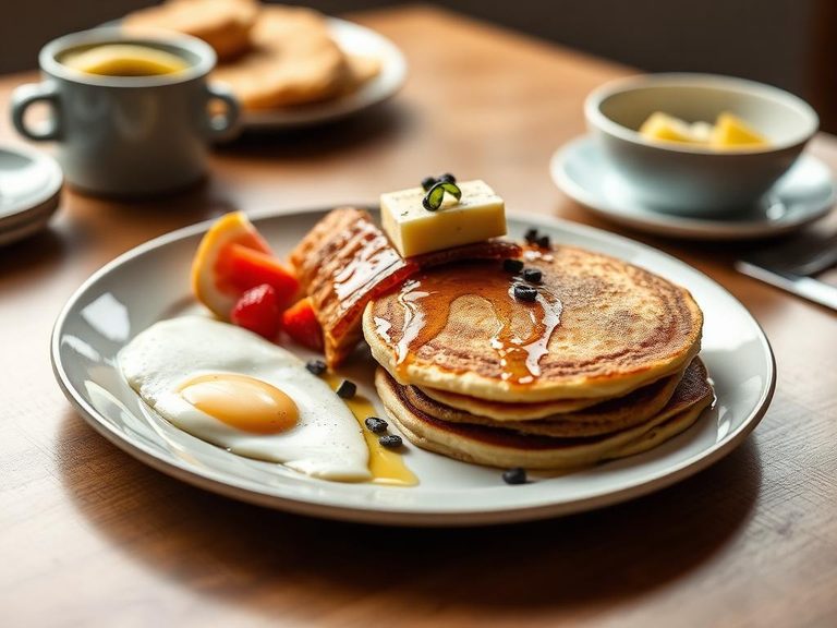 Pancake Breakfast Platter