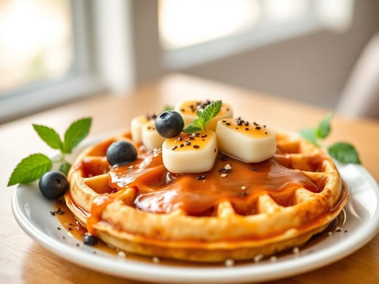 Pancake or waffle topping