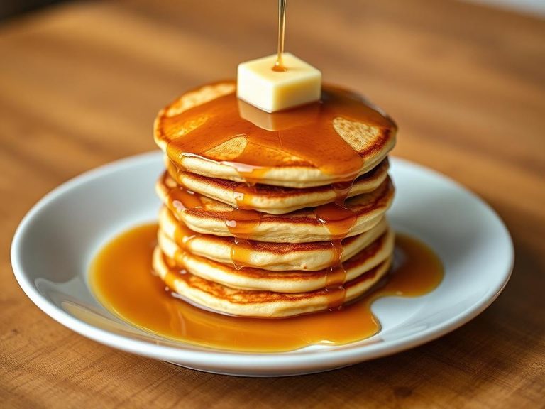Pancake Syrup Stack