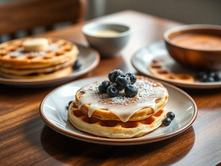 Pancakes & waffles (as a buttermilk batter)