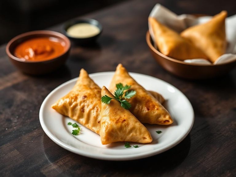 Paneer Tikka Samosa