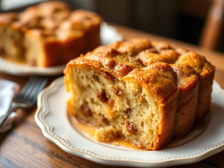 Panettone bread pudding