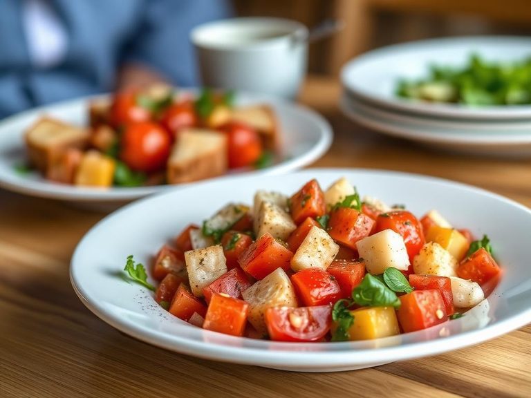 Panzanella (Tuscan Bread Salad)