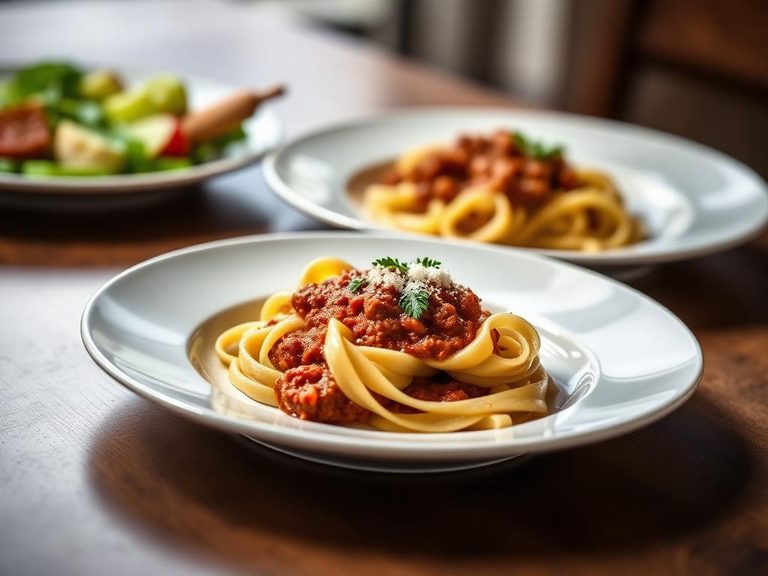 Pappardelle with Bolognese