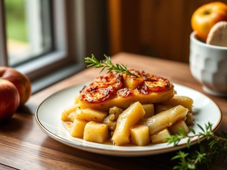 Parsnip and Apple Bake
