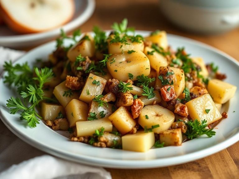 Parsnip and Apple Hash