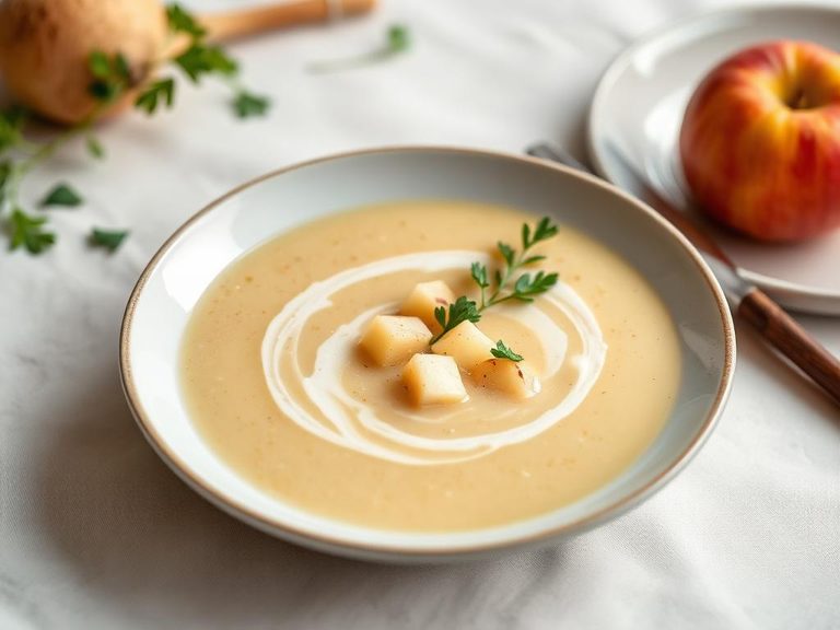 Parsnip and Apple Soup