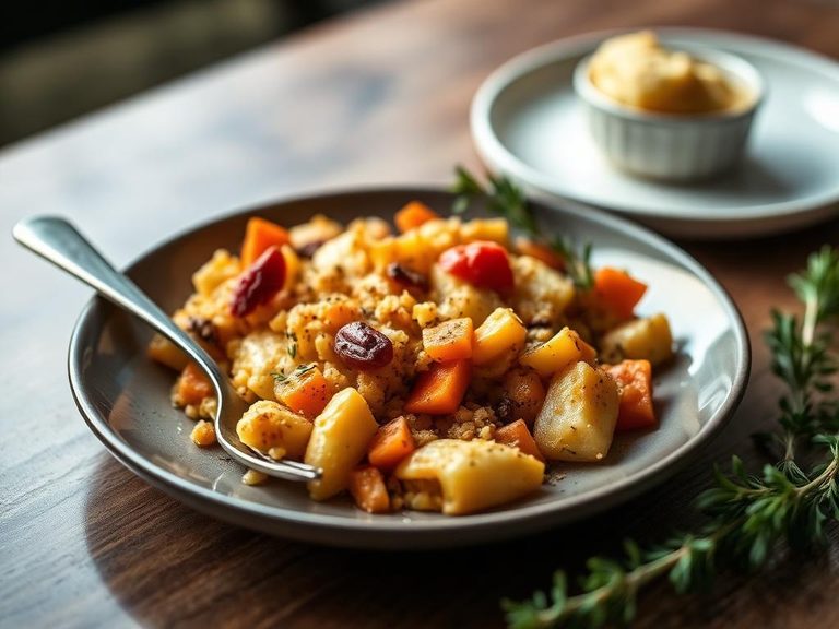 Parsnip and Carrot Gratin