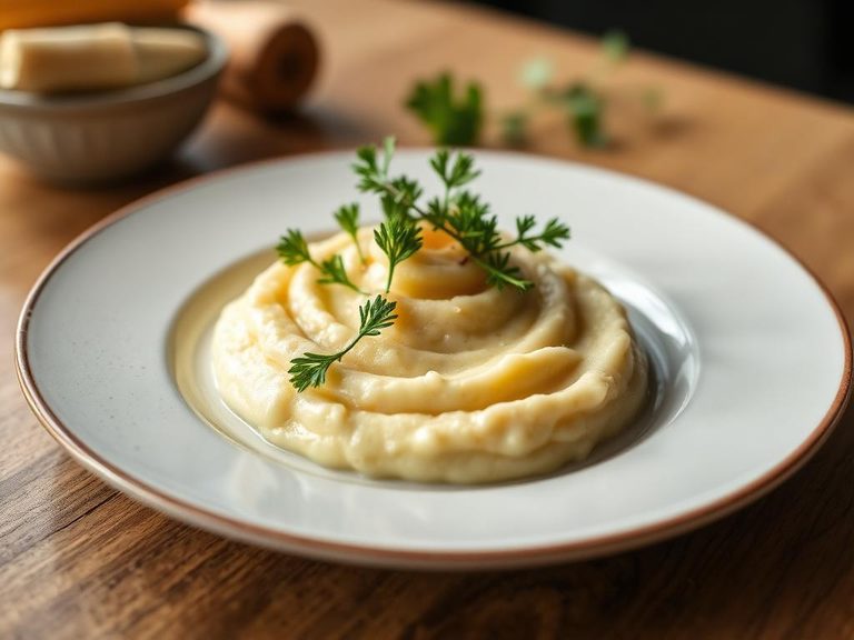 Parsnip Puree (as a side dish)