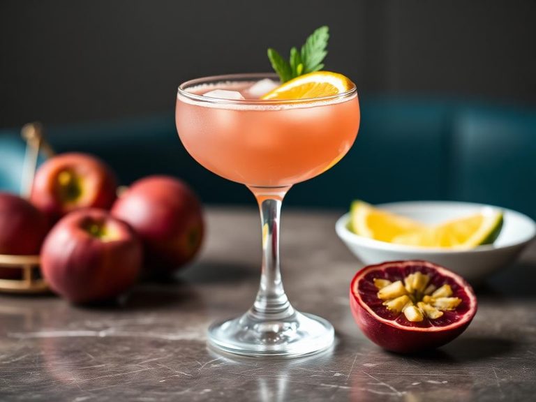 Passion Fruit Caipirinha