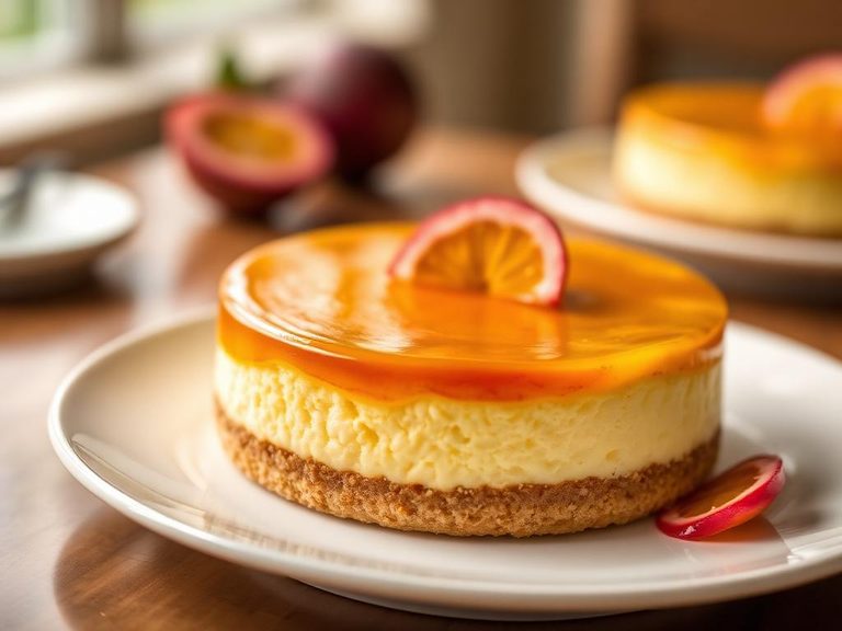 Passion Fruit Cheesecake