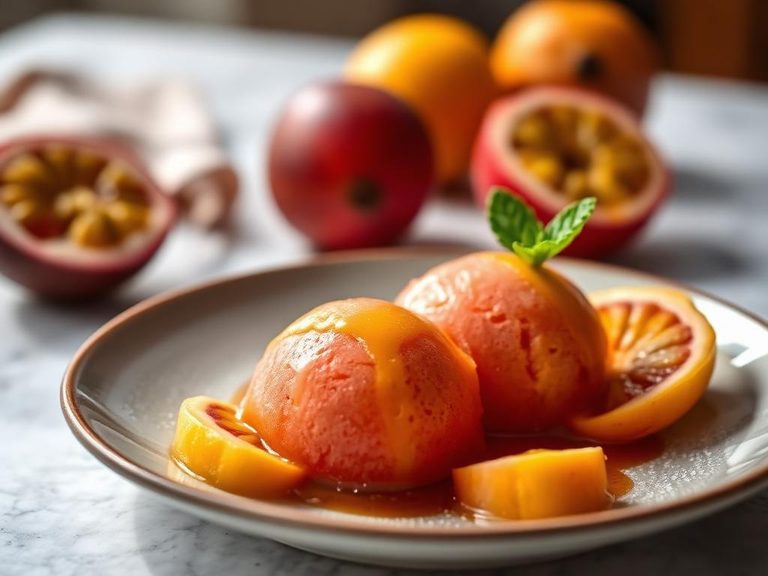 Passion Fruit Sorbet