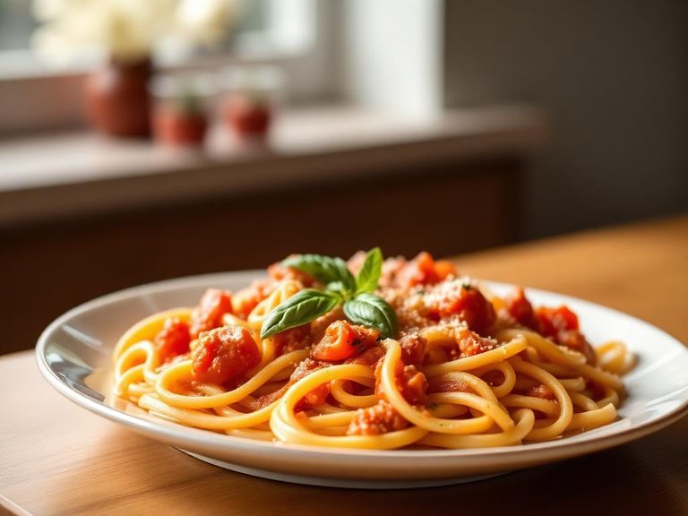 Pasta al Pomodoro e Fagioli