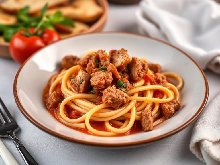 Pasta e Fagioli with Pork