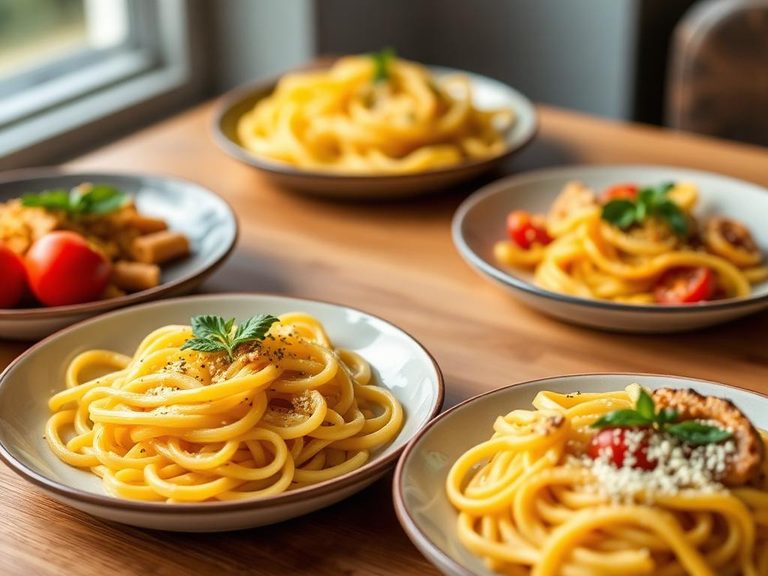 Pasta (especially dried pasta like penne or spaghetti)