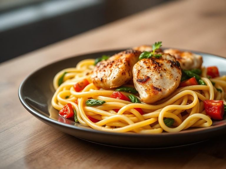 Pasta Primavera with Chicken