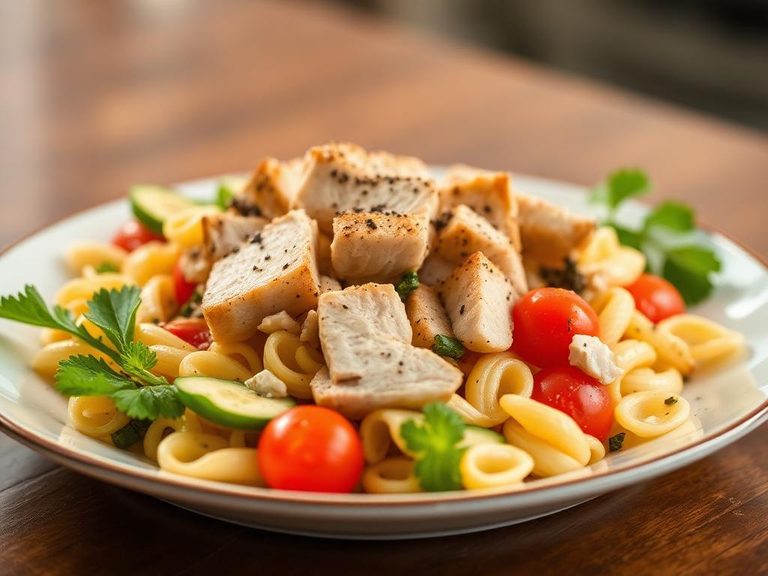 Pasta Salad with Chicken